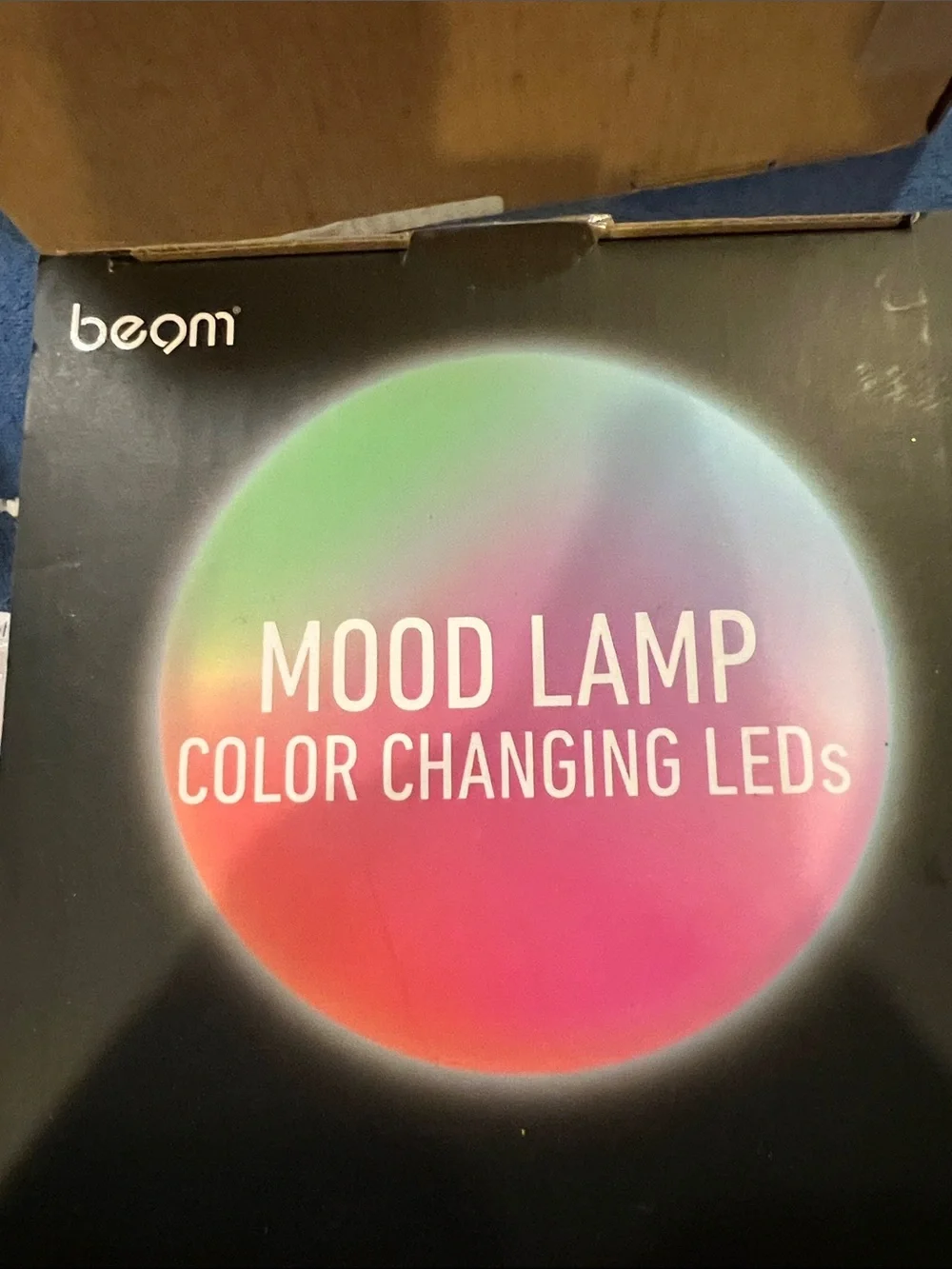 Mood Lamp Color Changing LED Table Lamp - White (Multicolor)